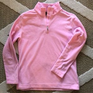 Bogner Pink 3/4 fleece zip up